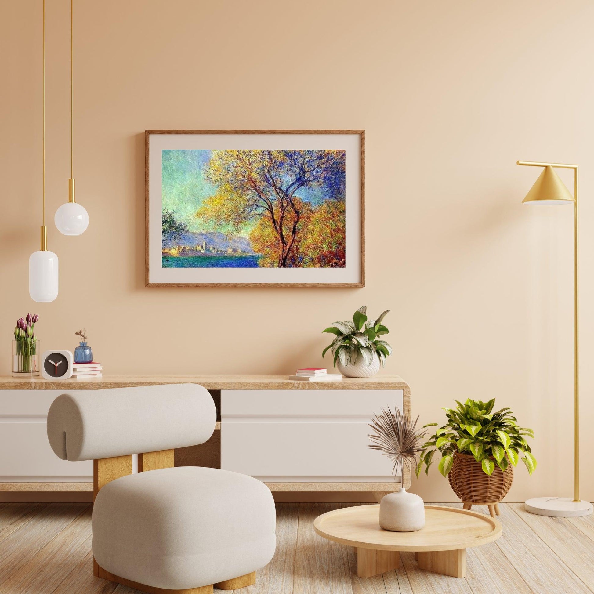 Diamond Painting Antibes von den Salis-Gärten aus gesehen - SEOS Shop ®