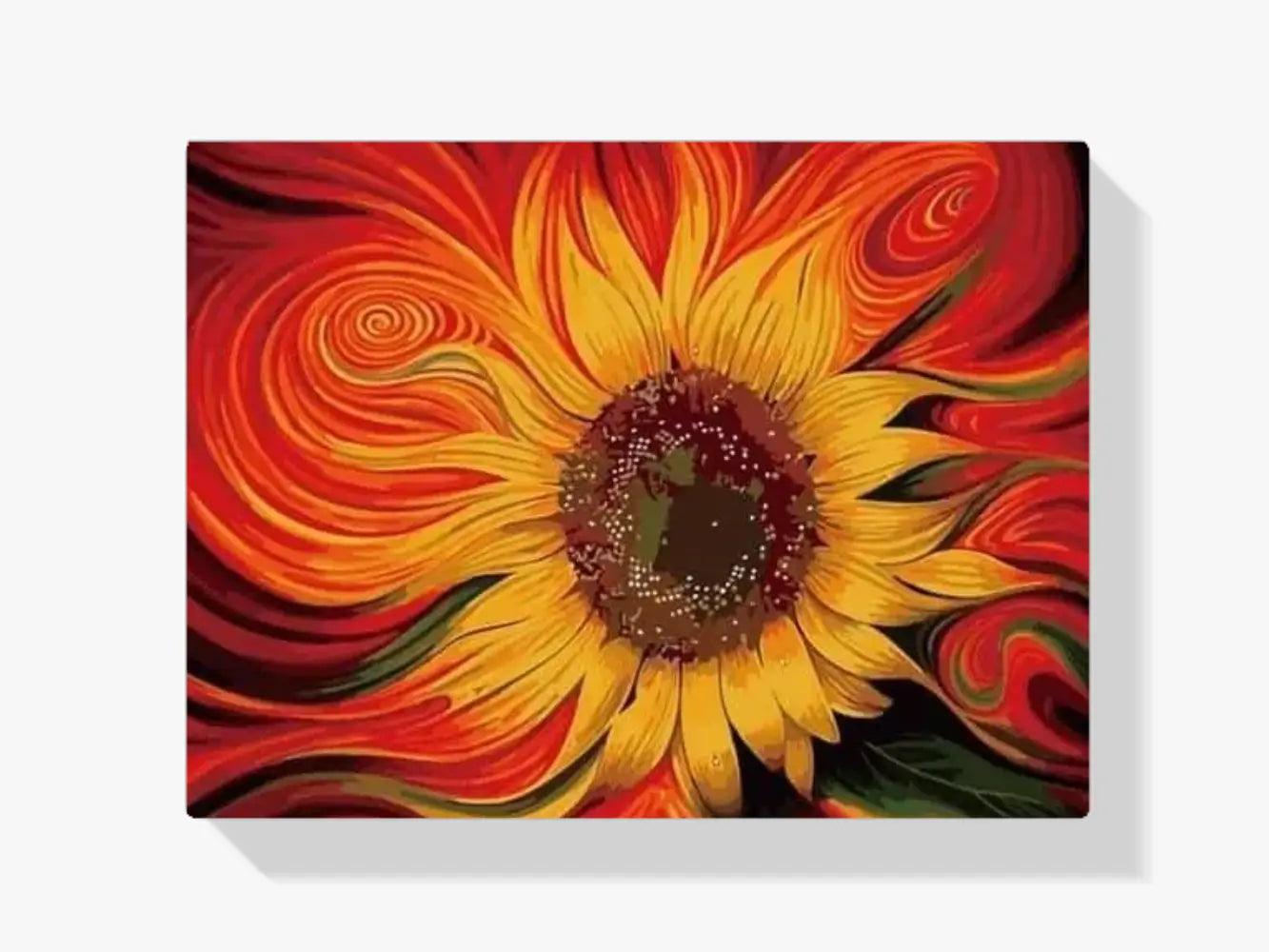 Diamantmalerei Künstlerische Sonnenblume - SEOS Shop ®
