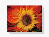 Diamantmalerei Künstlerische Sonnenblume - SEOS Shop ®