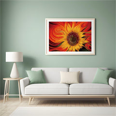 Diamond Painting Künstlerische Sonnenblume - SEOS Shop ®