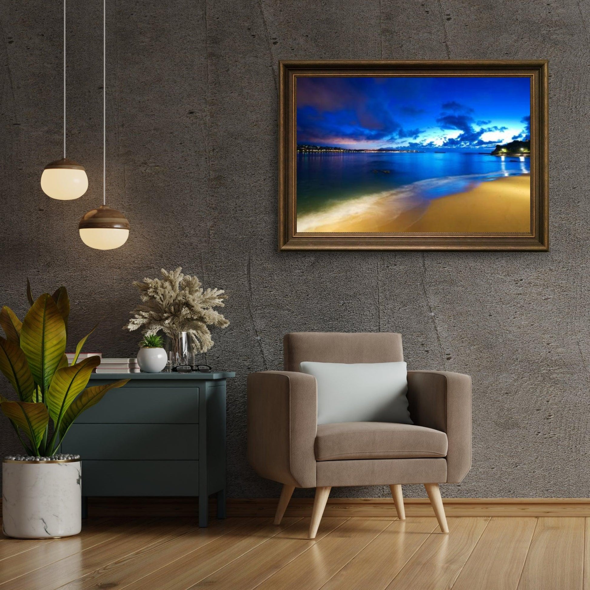 Diamantmalerei Blauer Himmel am Strand – SEOS Shop ®