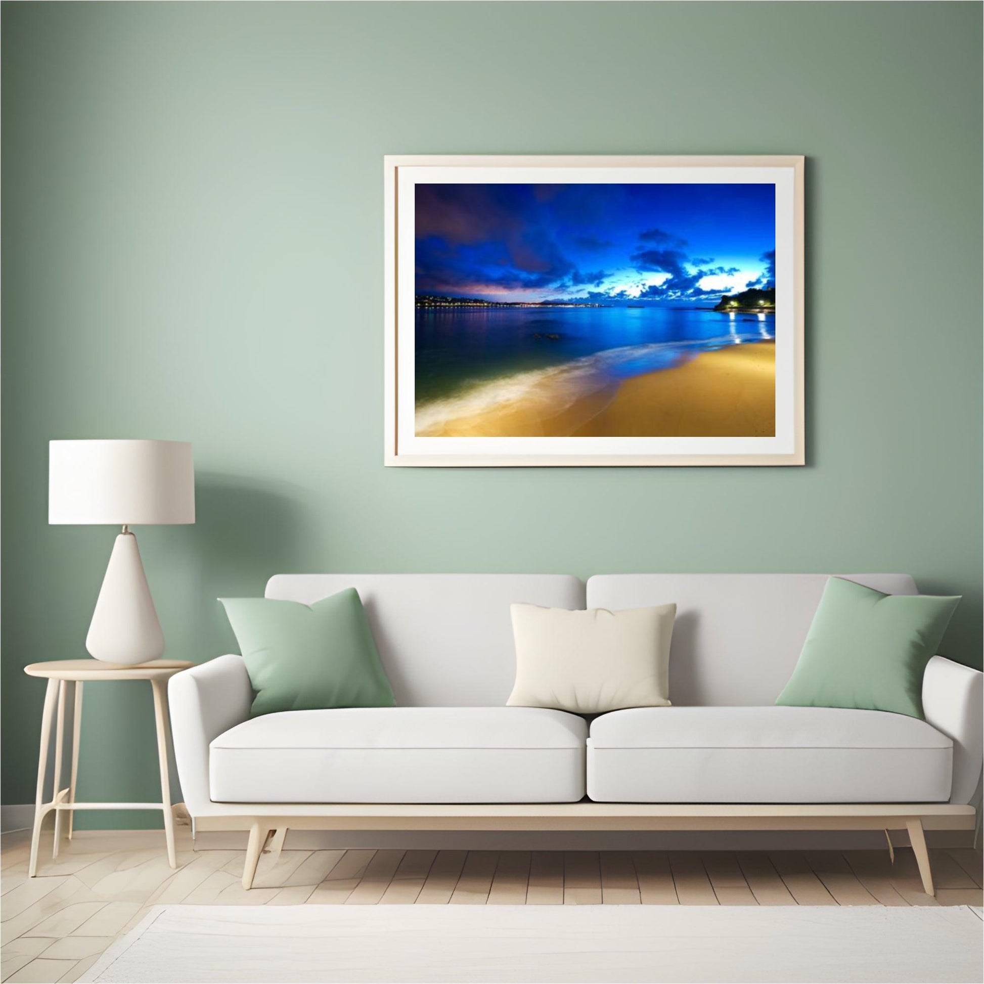 Diamantmalerei Blauer Himmel am Strand – SEOS Shop ®