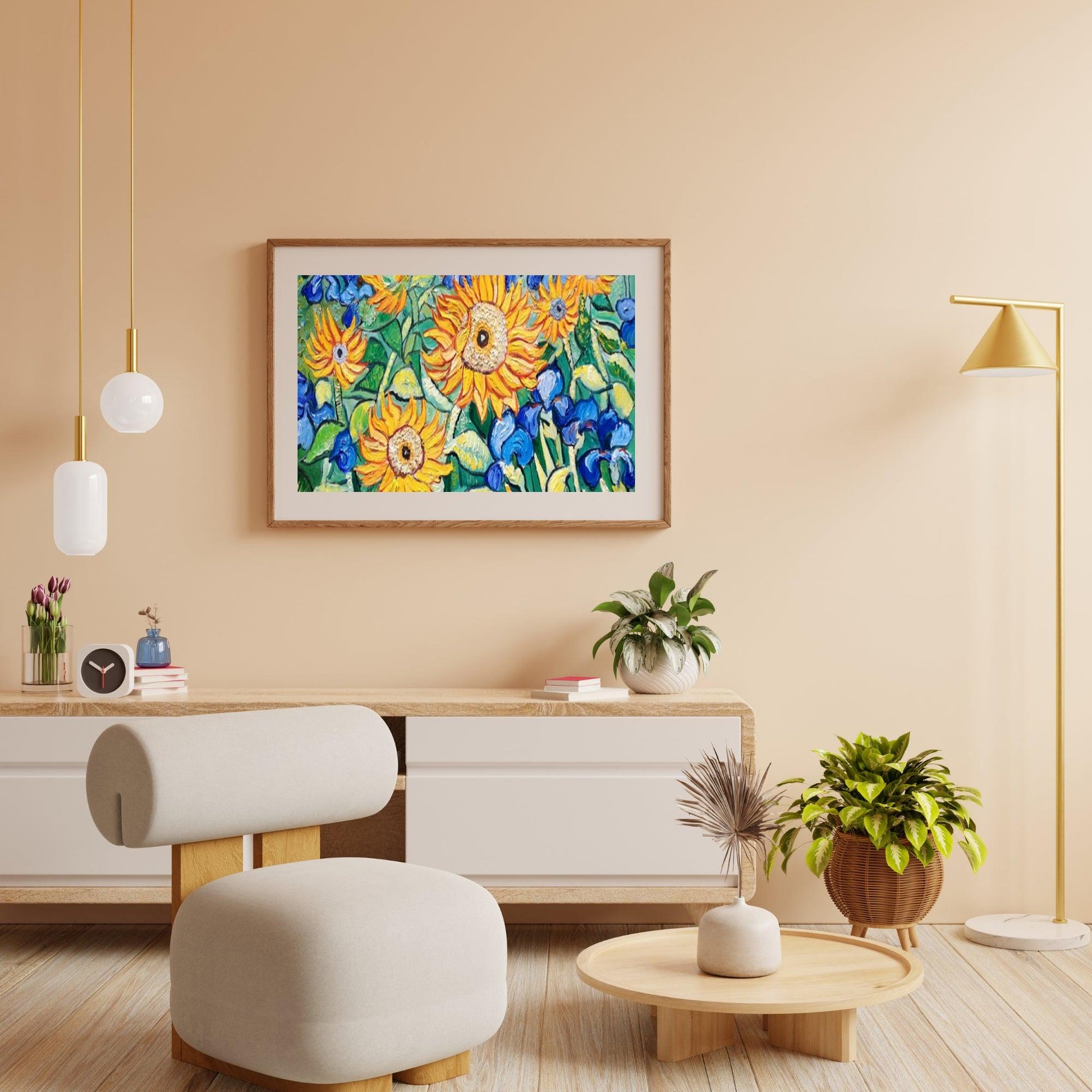 Diamantmalerei Blumen Van Gogh - SEOS Shop ®