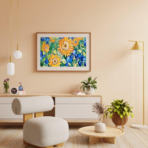 Diamantmalerei Blumen Van Gogh - SEOS Shop ®