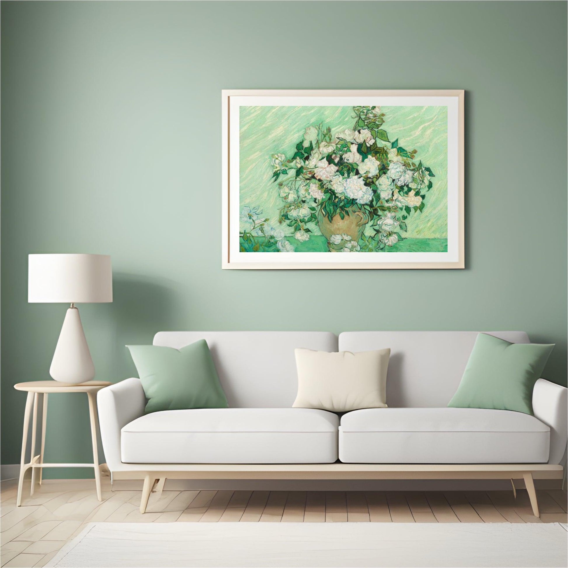 Diamantmalerei „Blumen auf einem Tablett“ von Van Gogh - SEOS Shop ®