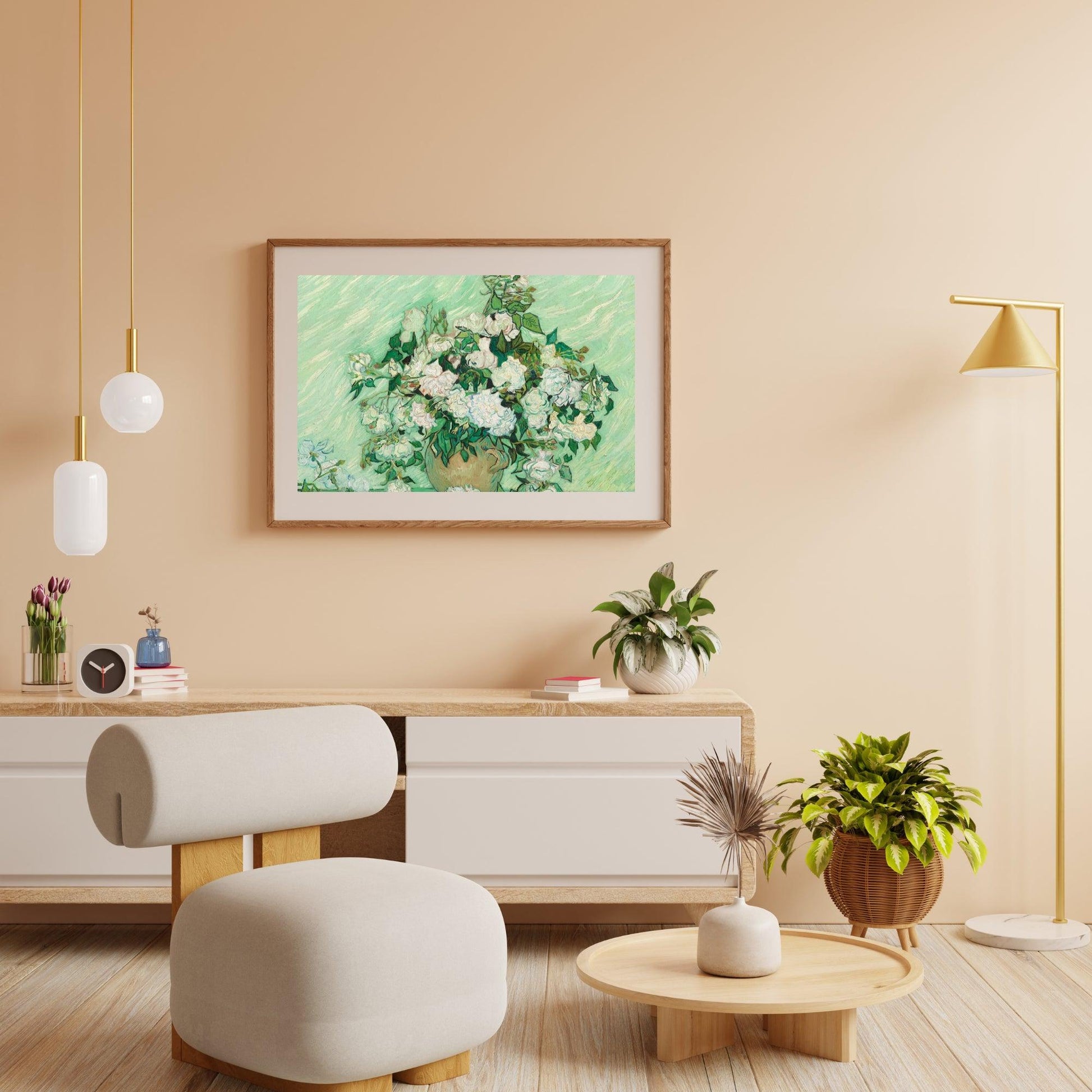 Diamantmalerei „Blumen auf einem Tablett“ von Van Gogh - SEOS Shop ®