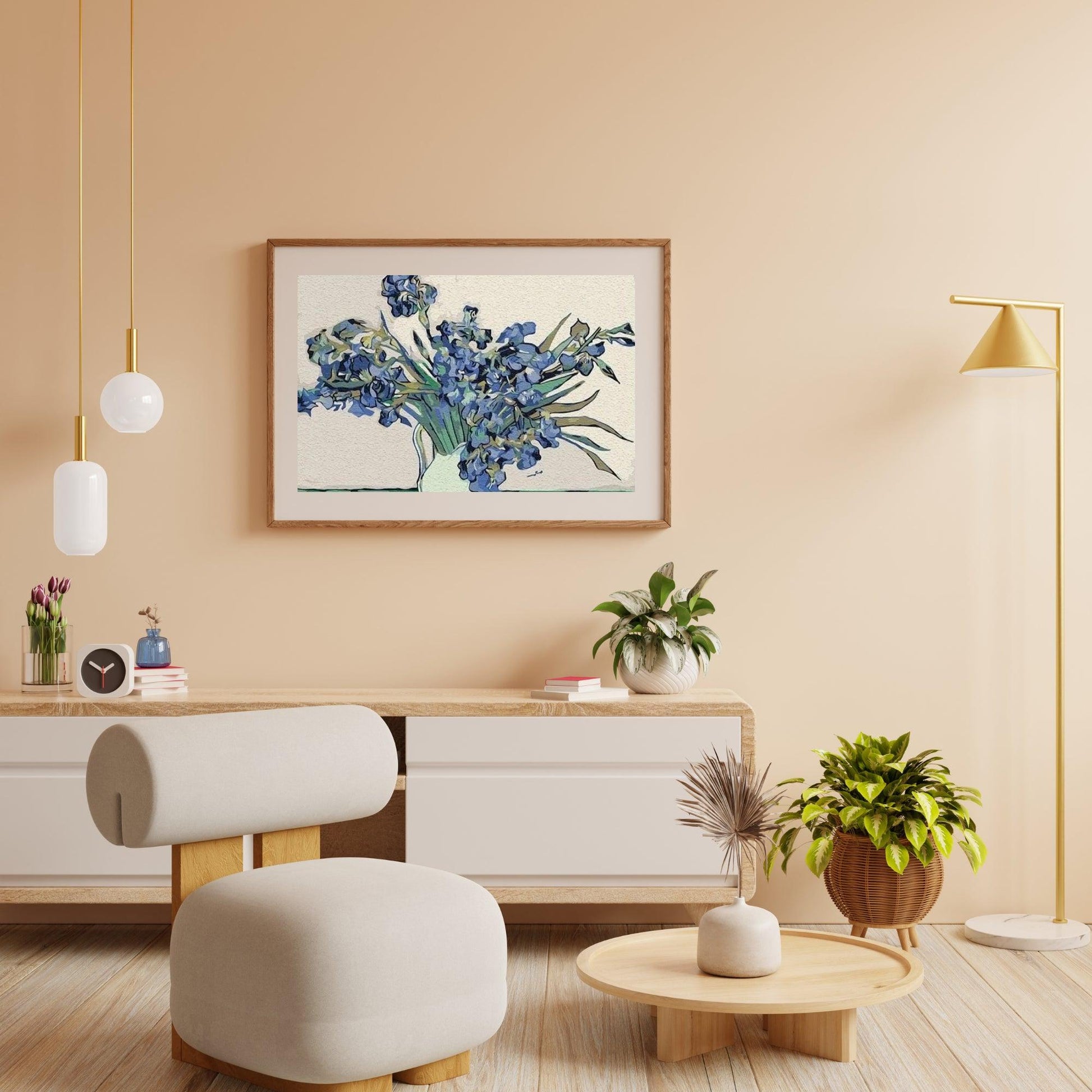 Diamantmalerei Blumen in Vase Van Gogh - SEOS Shop ®