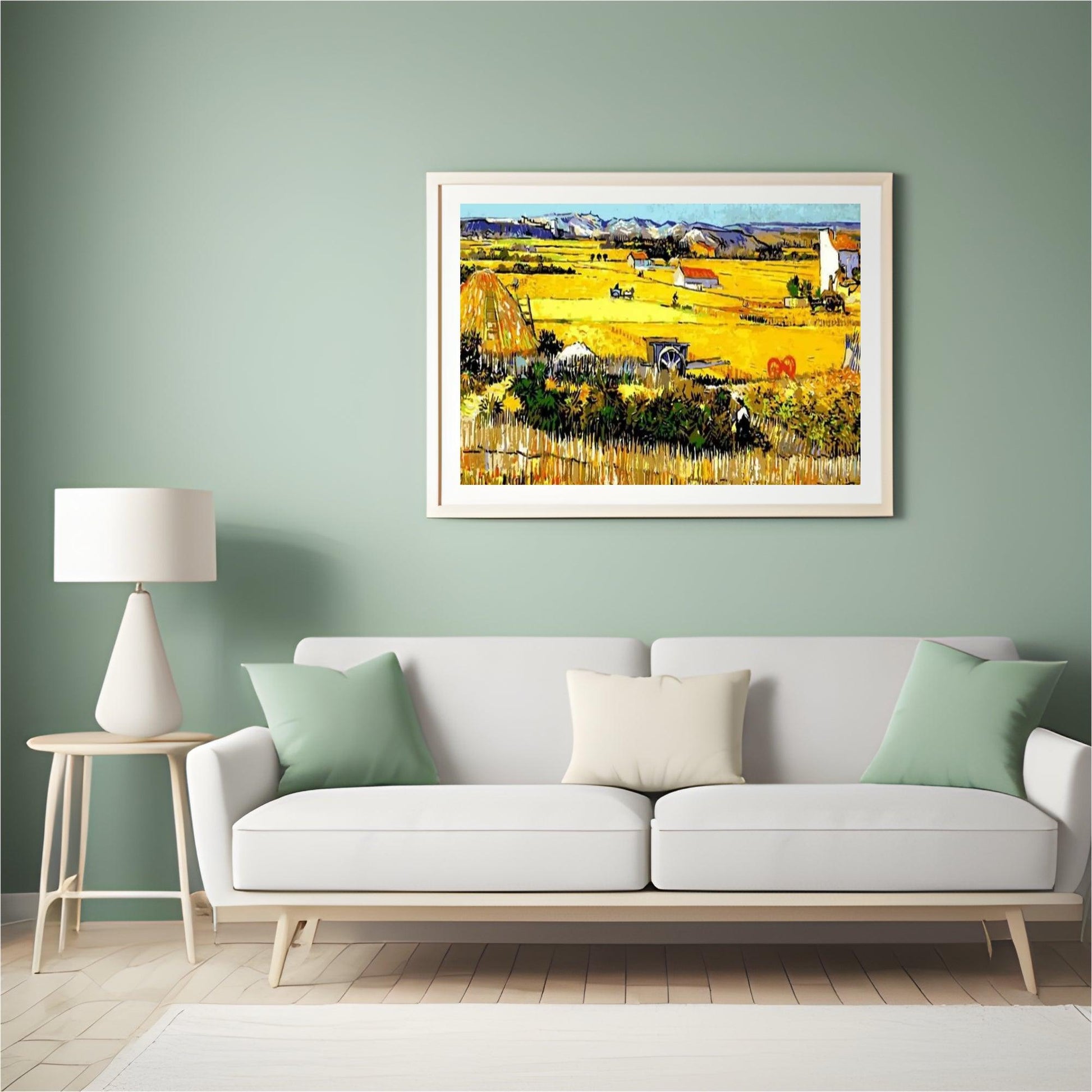 Diamantmalerei Bauernlandschaft Van Gogh - SEOS Shop ®