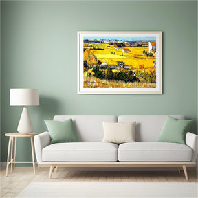 Diamantmalerei Bauernlandschaft Van Gogh - SEOS Shop ®