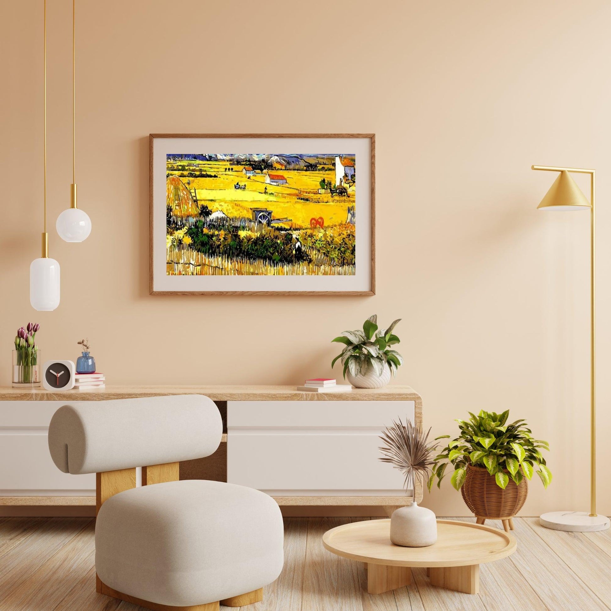 Diamantmalerei Bauernlandschaft Van Gogh - SEOS Shop ®