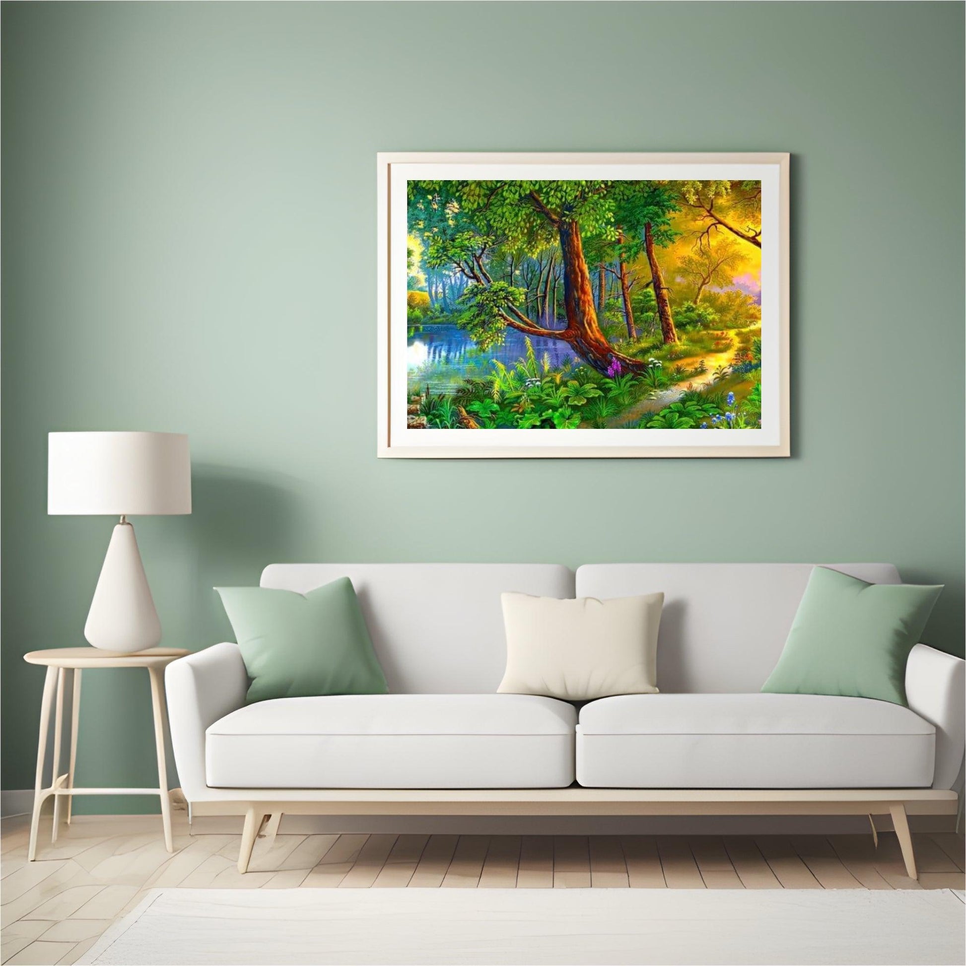 Diamantmalerei Baum am Wasser – SEOS Shop ®
