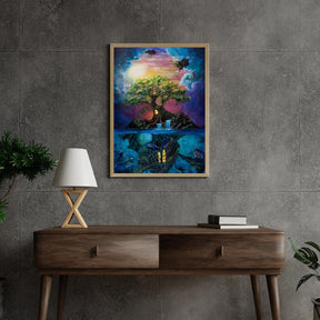 Diamantmalerei Baum in Wolken - SEOS Shop ®