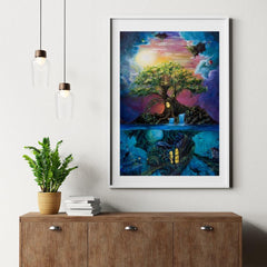 Diamantmalerei Baum in Wolken - SEOS Shop ®