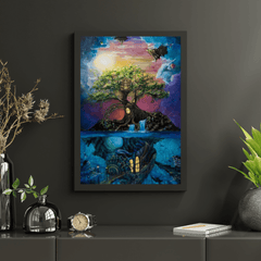Diamantmalerei Baum in Wolken - SEOS Shop ®