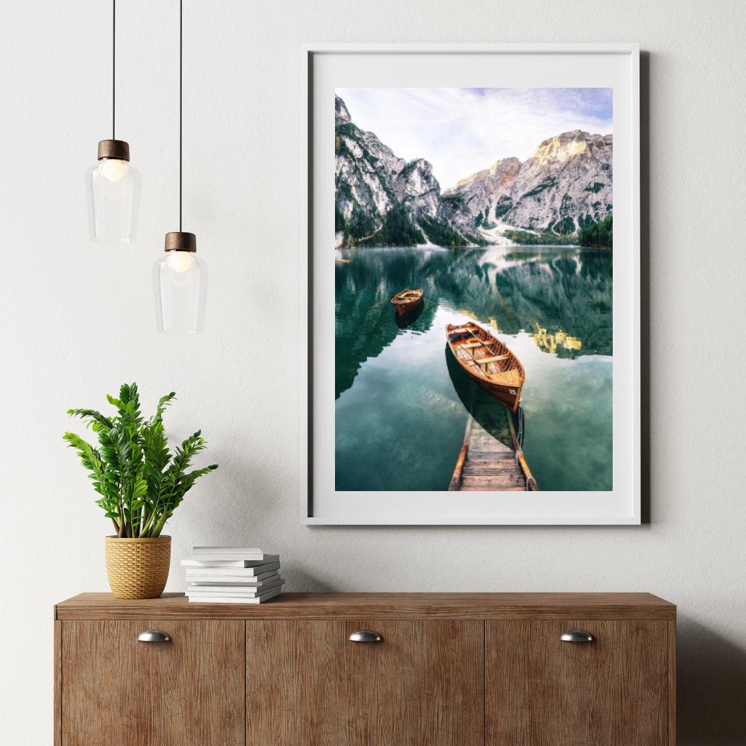 Diamantmalerei Boot auf dem See – SEOS Shop ® 