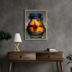 Diamantmalerei Boot in der Lampe - SEOS Shop ®