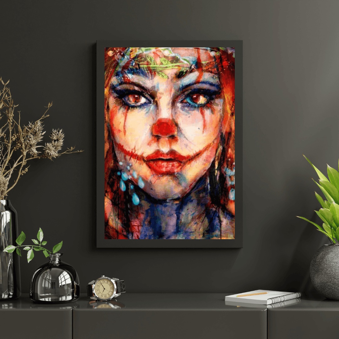 Diamantmalerei Clown-Mädchen - SEOS Shop ®