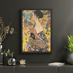 Diamond Painting Dame mit Fächer - SEOS Shop ®
