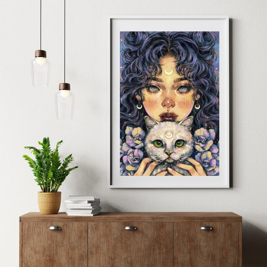 Diamantmalerei Die Katzenfee - SEOS Shop ®