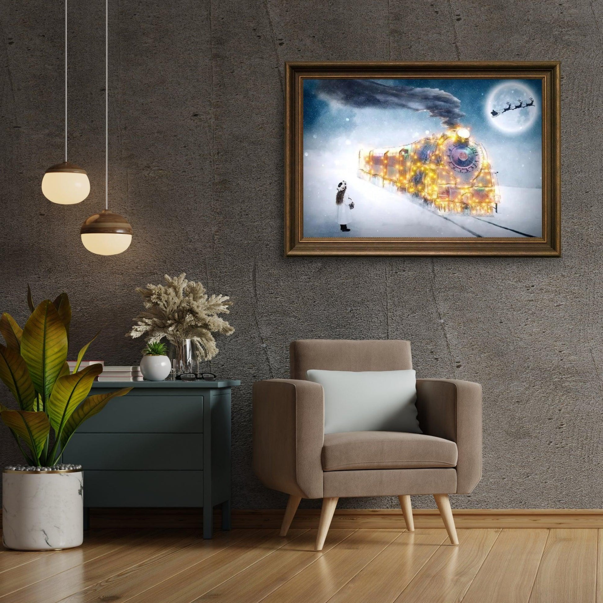 Diamantmalerei Der Weihnachtszug – SEOS Shop ® 