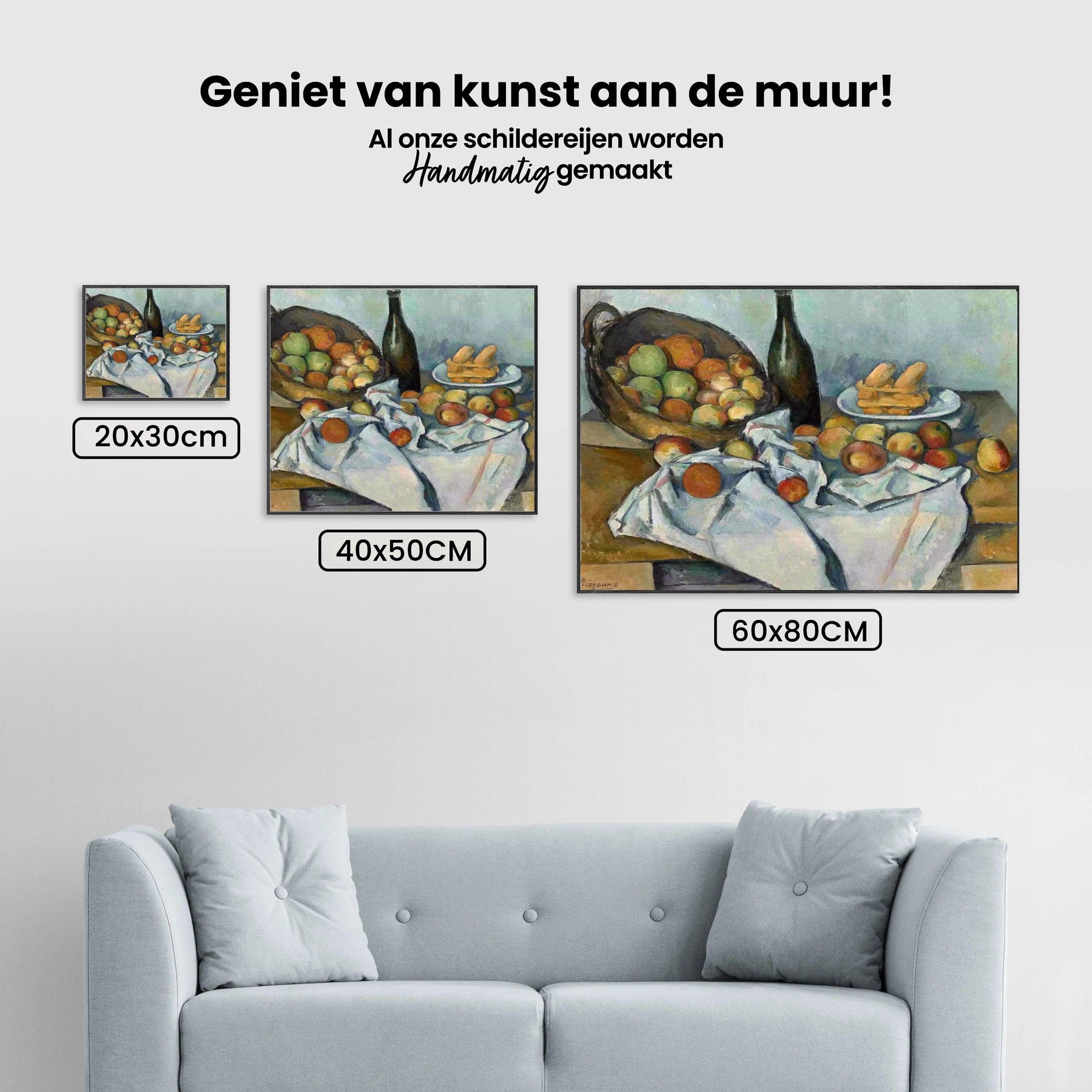 Diamantmalerei Der Korb mit Äpfeln (1893) - SEOS Shop ®