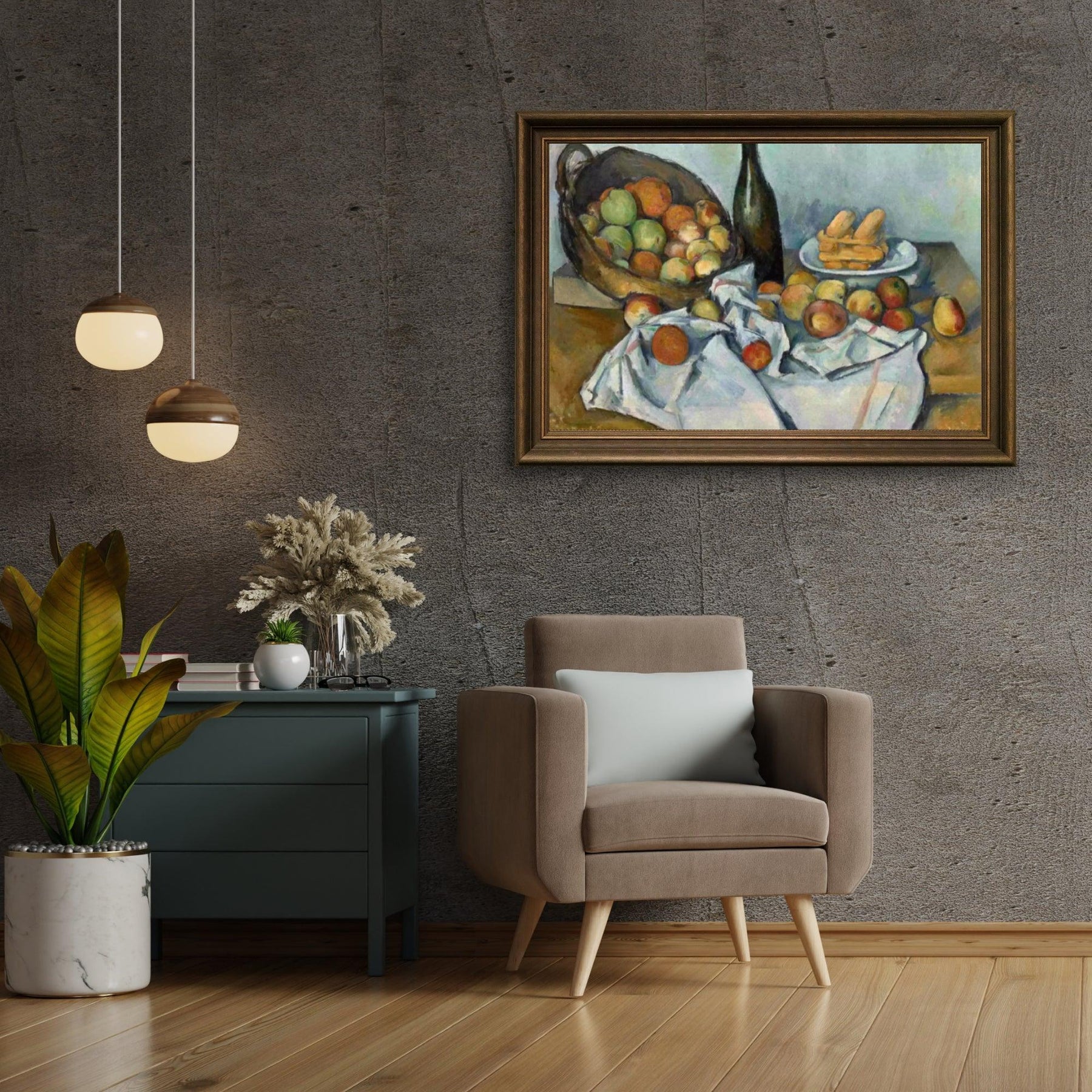 Diamantmalerei Der Korb mit Äpfeln (1893) - SEOS Shop ®