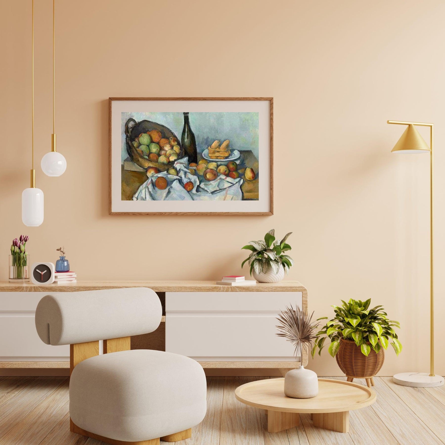 Diamantmalerei Der Korb mit Äpfeln (1893) - SEOS Shop ®