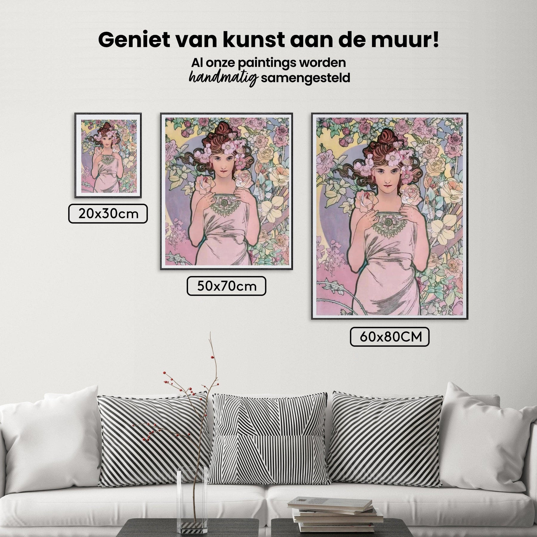 Diamantmalerei Die Rose (1898) - SEOS Shop ®