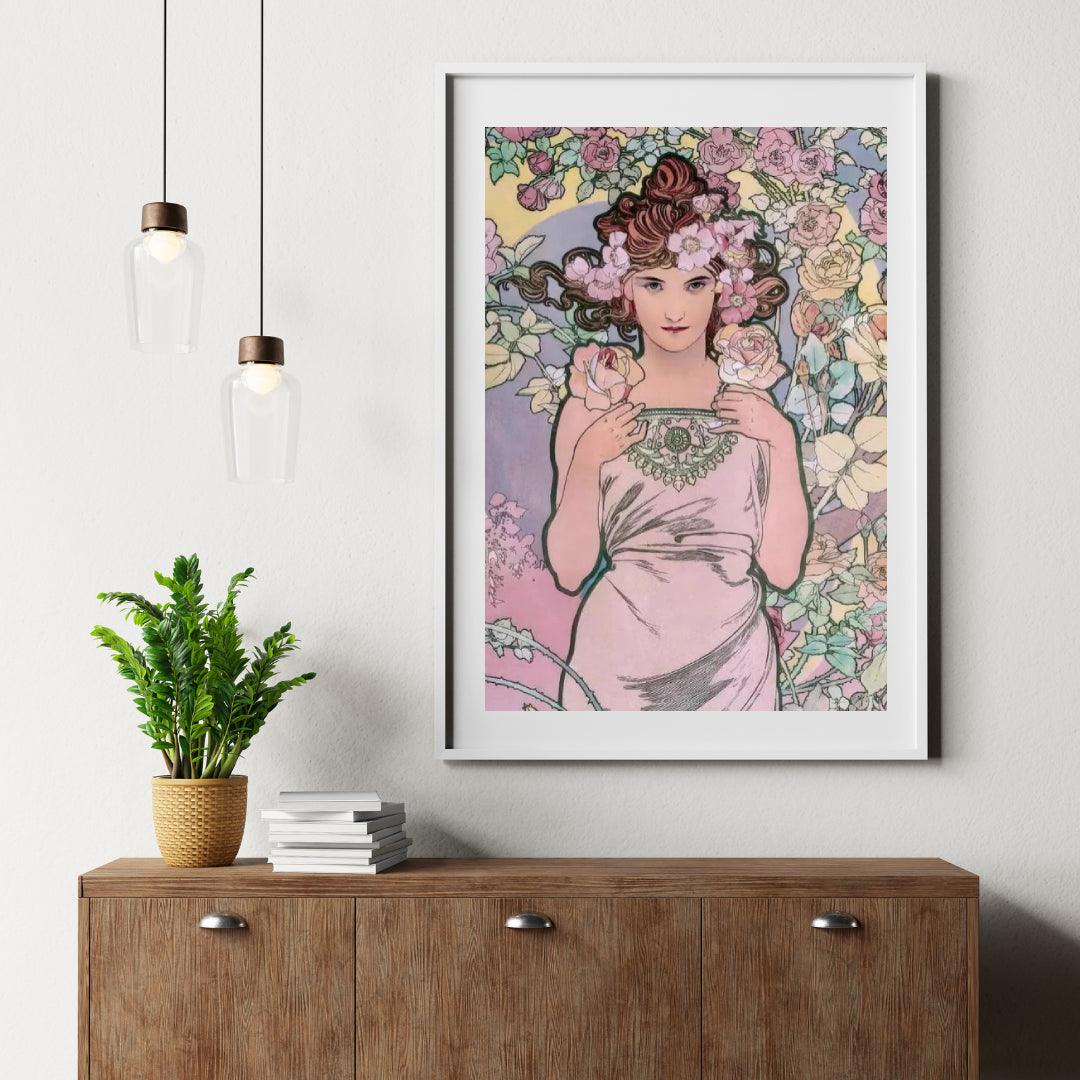 Diamantmalerei Die Rose (1898) - SEOS Shop ®