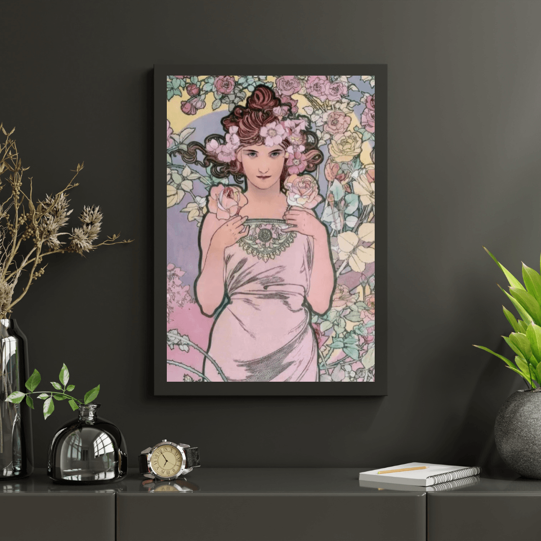 Diamantmalerei Die Rose (1898) - SEOS Shop ®