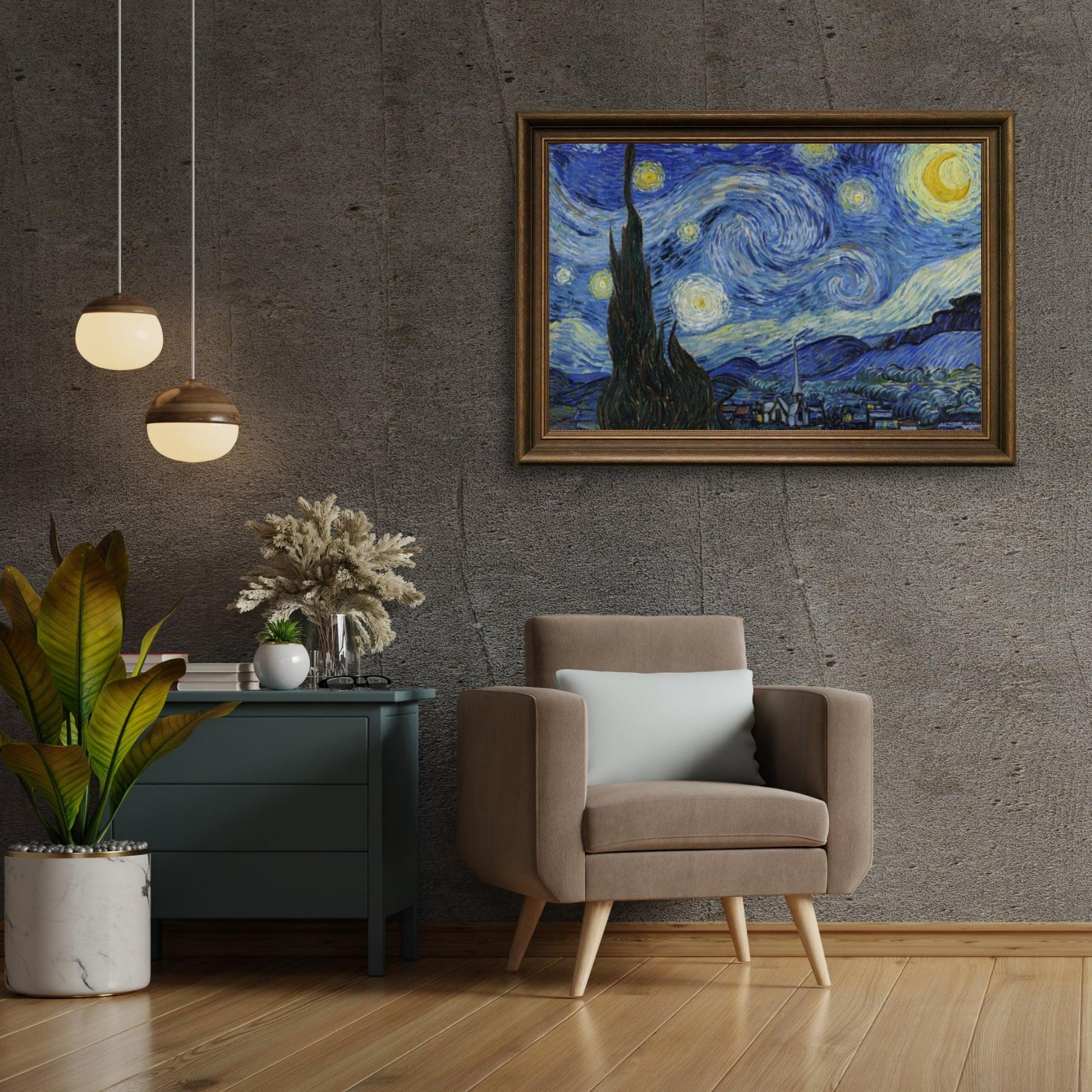 Diamantmalerei Die Sternennacht - Vincent van Gogh - SEOS Shop ®
