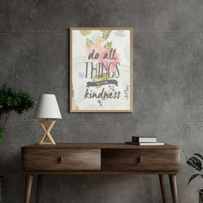 Diamantmalerei „Tu alles mit Freundlichkeit“ - SEOS Shop ®