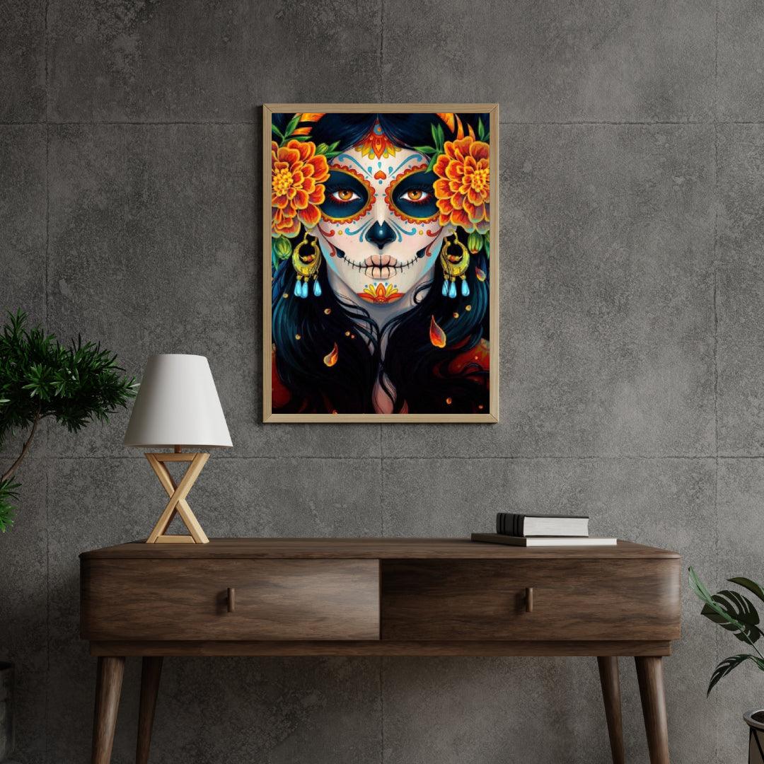 Diamantmalerei Totenkopf Frau - SEOS Shop ®