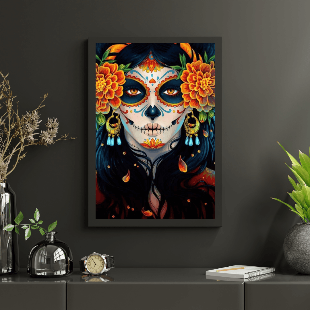 Diamantmalerei Totenkopf Frau - SEOS Shop ®