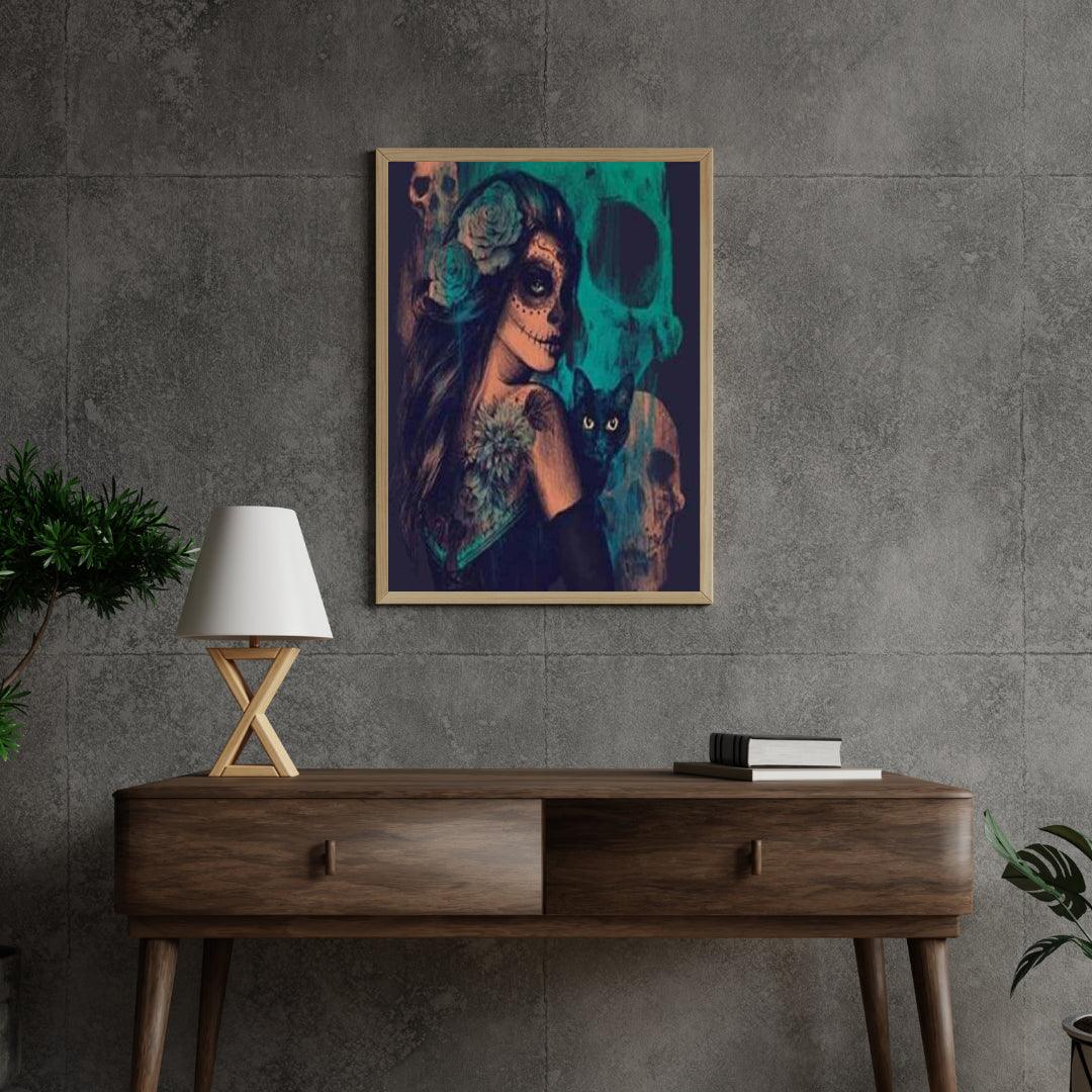 Diamond Painting Dunkle Dame Vollständig - SEOS Shop®