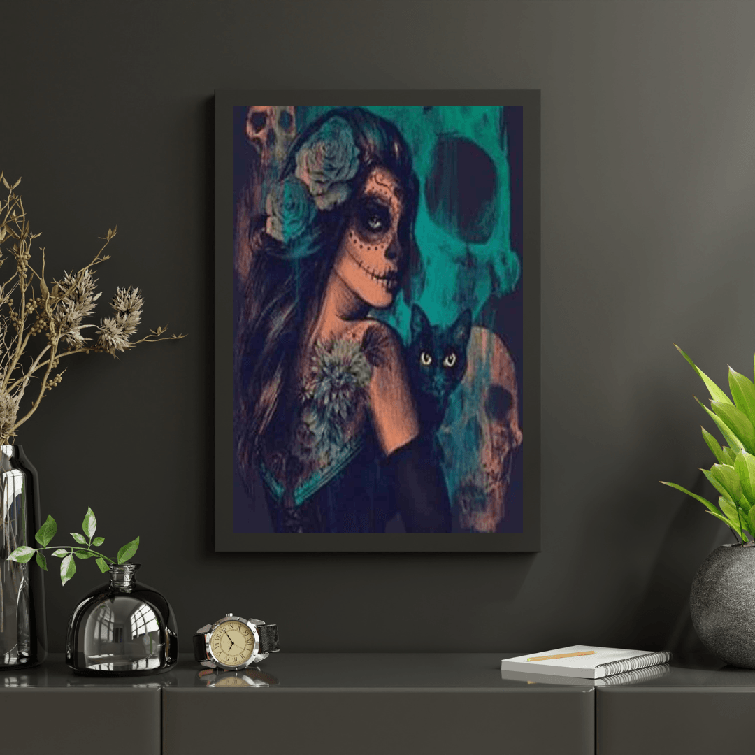 Diamond Painting Dunkle Dame Vollständig - SEOS Shop®