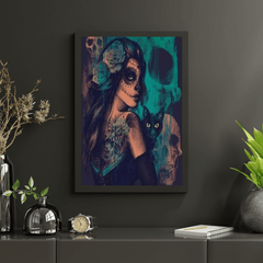 Diamond Painting Dunkle Dame Vollständig - SEOS Shop®