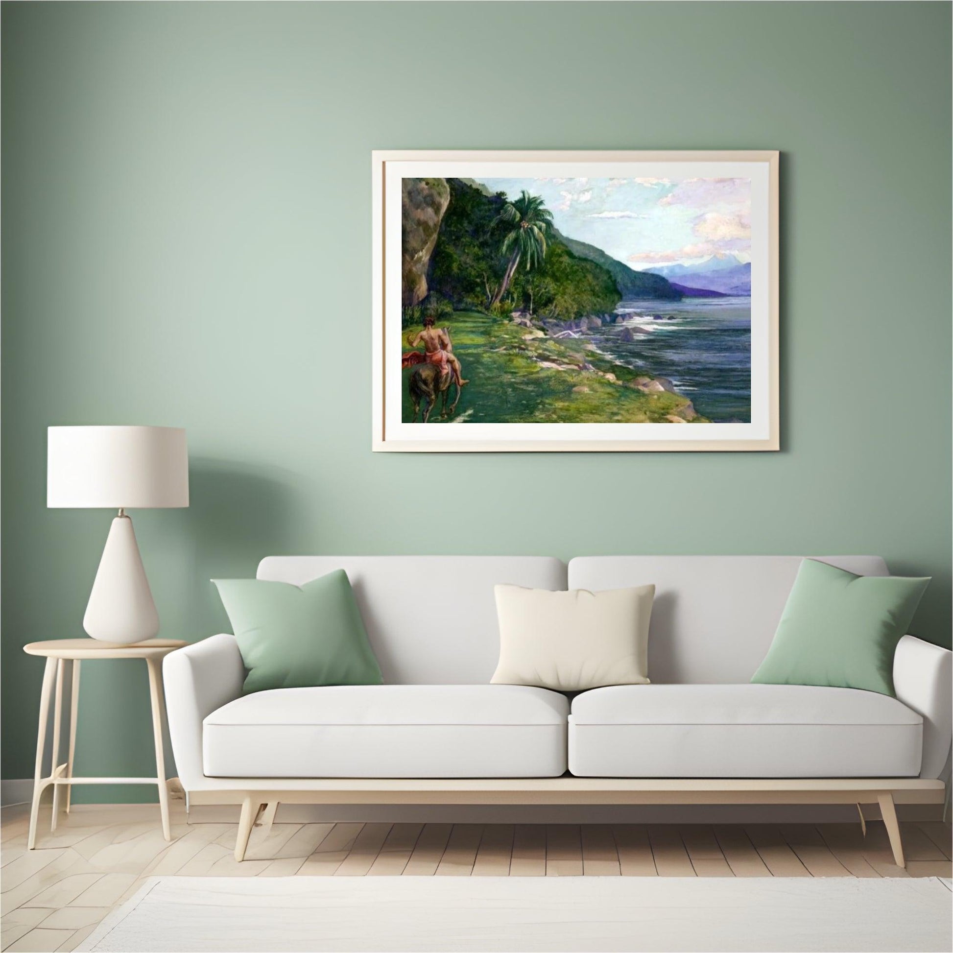 Diamantmalerei: Ein Reitweg in Tahiti - SEOS Shop ®