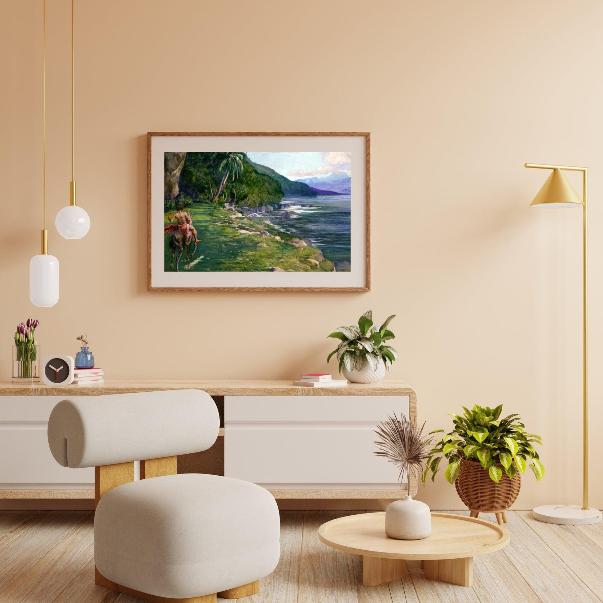Diamantmalerei: Ein Reitweg in Tahiti - SEOS Shop ®