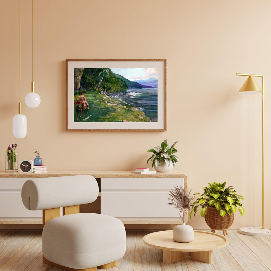 Diamantmalerei: Ein Reitweg in Tahiti - SEOS Shop ®