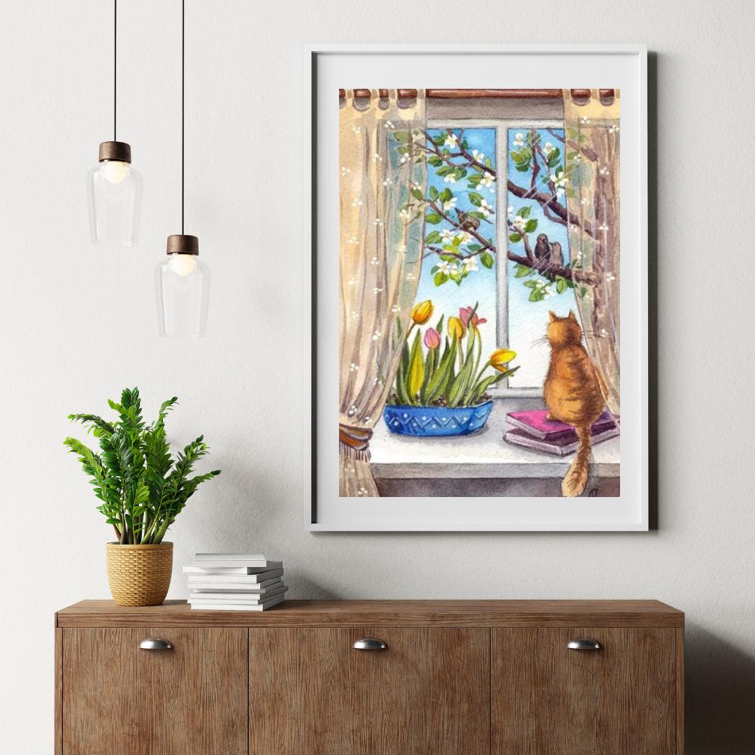 Diamantmalerei „Ein friedlicher Morgen“ - SEOS Shop ®