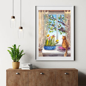 Diamantmalerei „Ein friedlicher Morgen“ - SEOS Shop ®