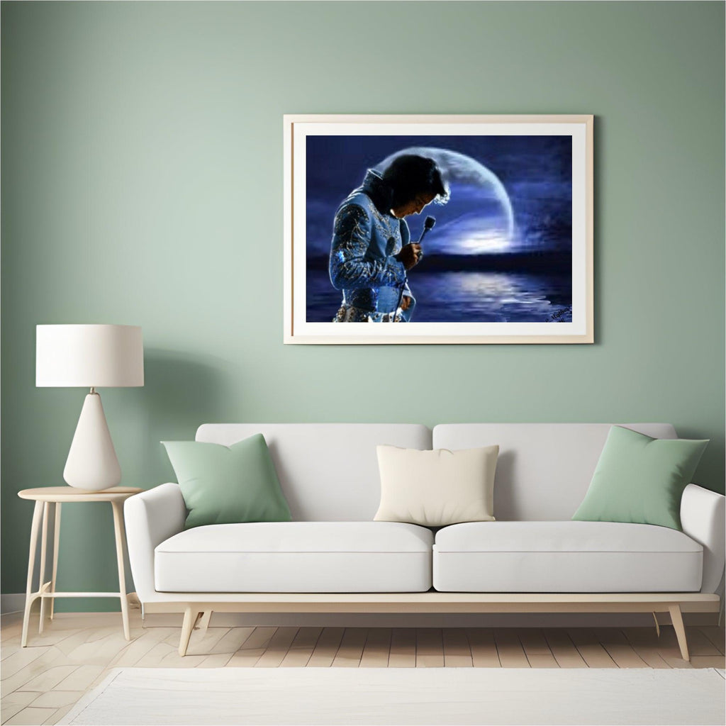 Diamantmalerei Elvis Presley am Abend - SEOS Shop ®