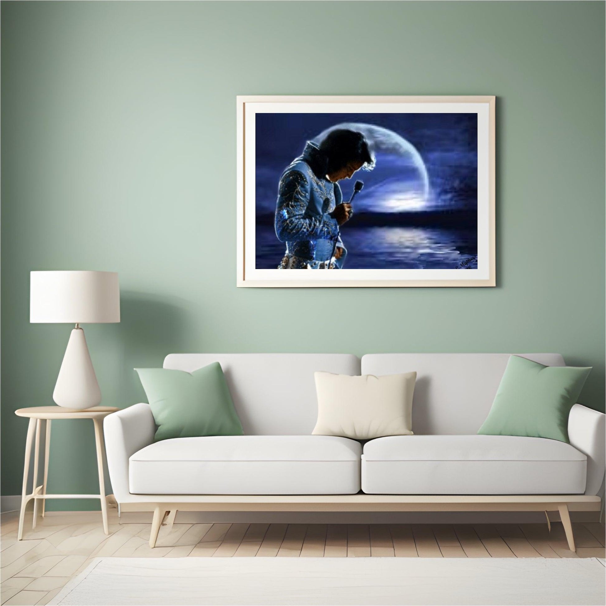 Diamantmalerei Elvis Presley am Abend - SEOS Shop ®