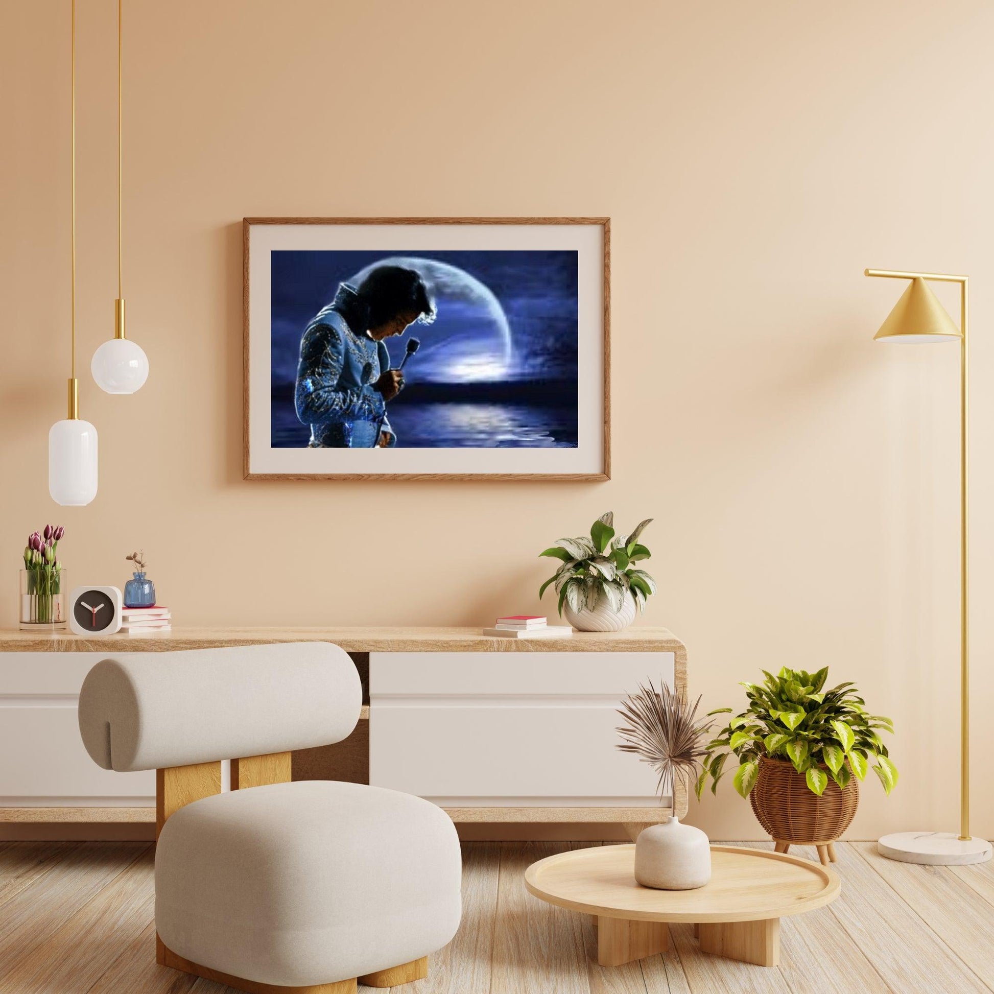 Diamantmalerei Elvis Presley am Abend - SEOS Shop ®