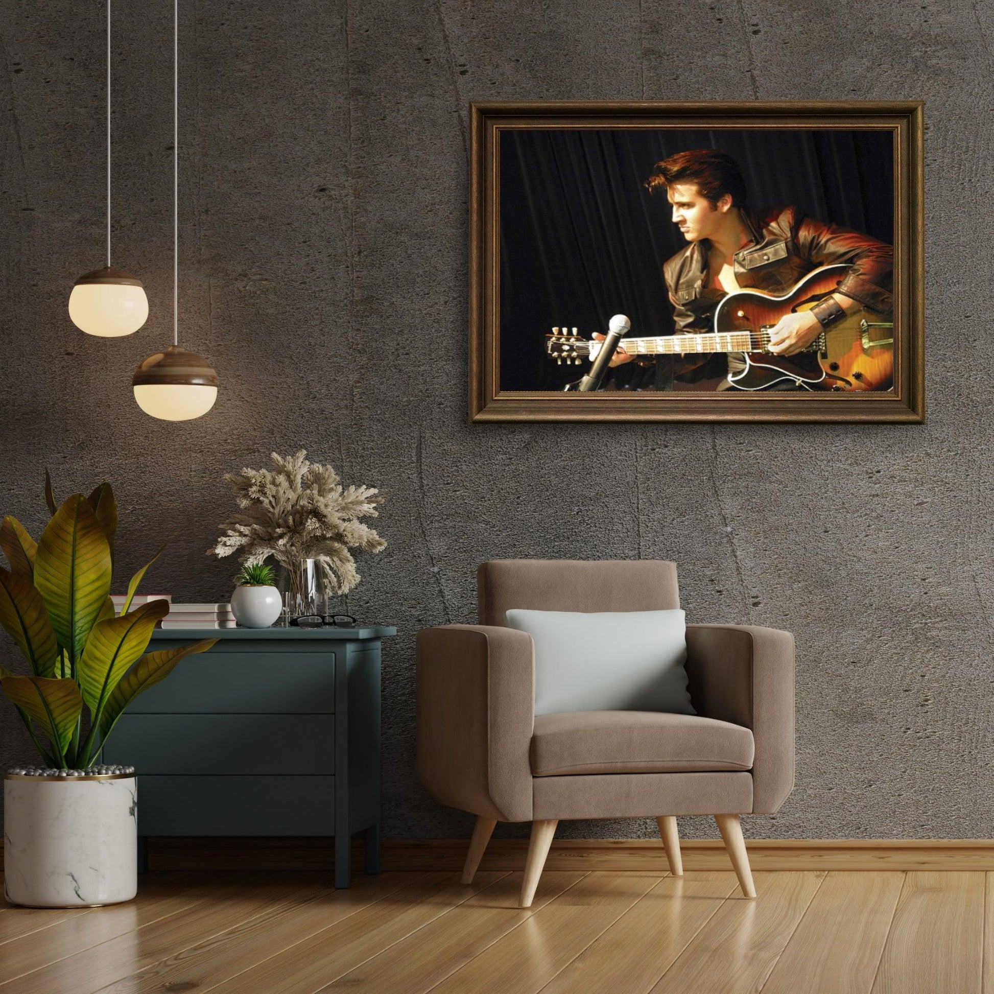 Diamond Painting Elvis Presley mit Gitarre - SEOS Shop ®