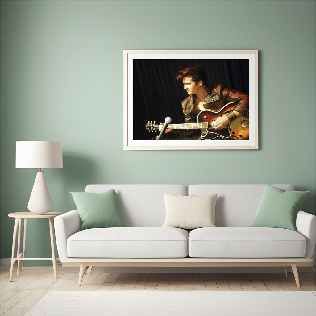 Diamond Painting Elvis Presley mit Gitarre - SEOS Shop ®