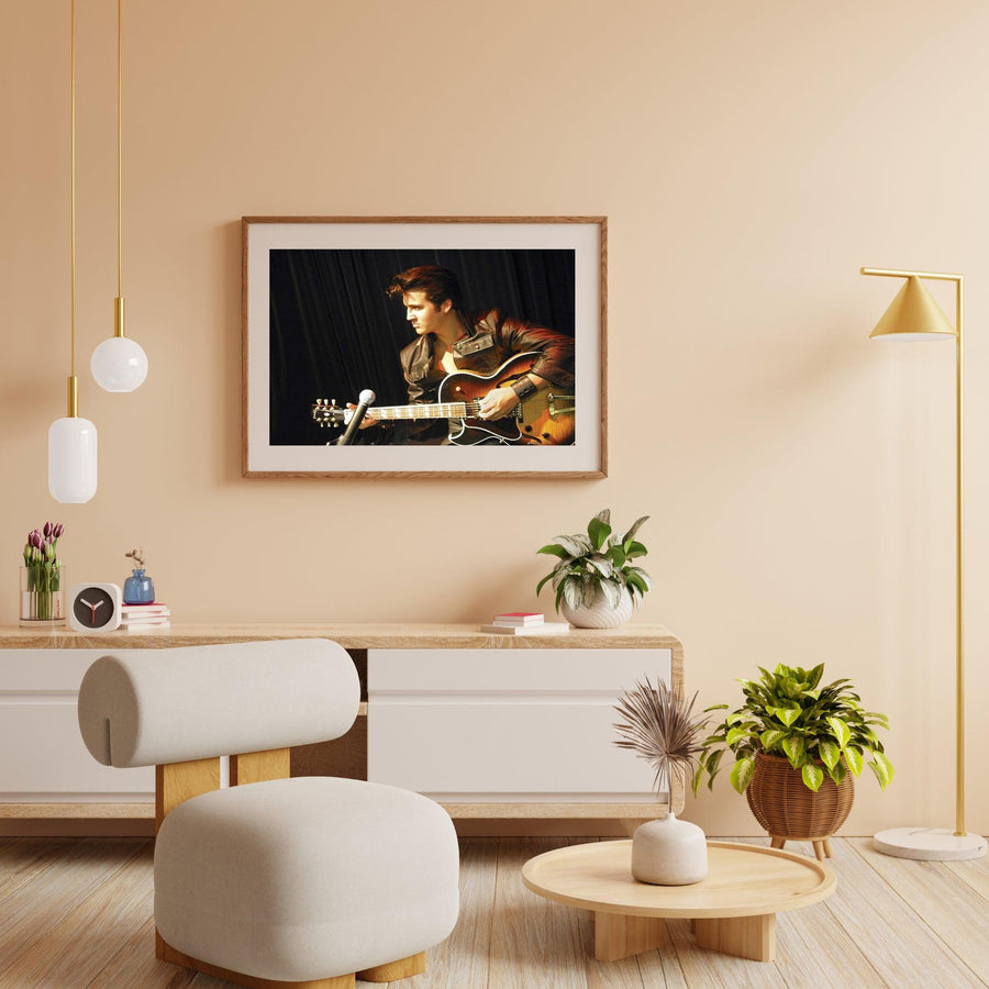 Diamond Painting Elvis Presley mit Gitarre - SEOS Shop ®