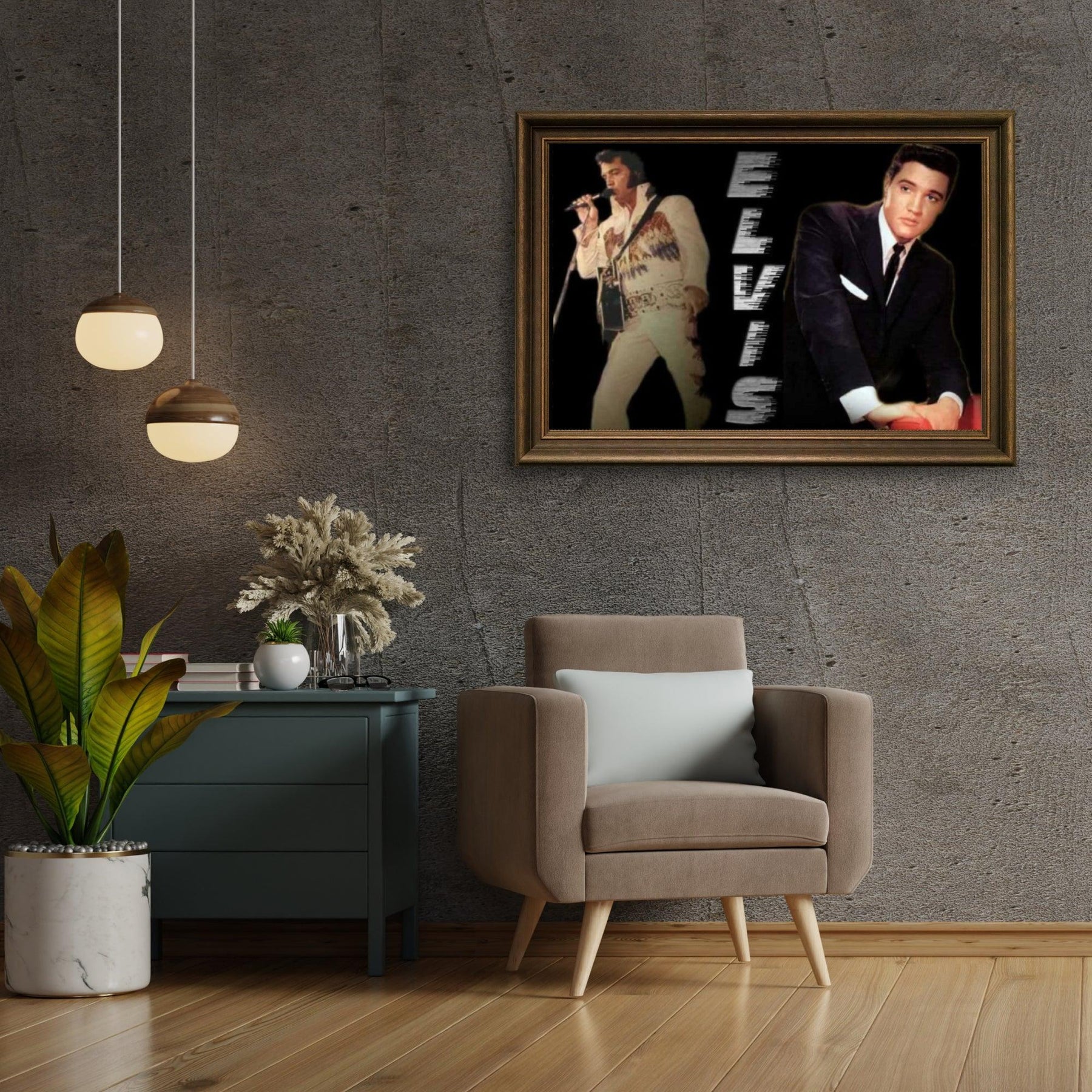 Diamond Painting Elvis Presley zwei Phasen - SEOS Shop ®