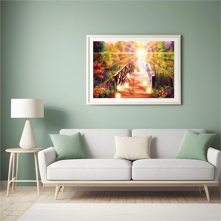 Diamond Painting Engel auf Brücke - SEOS Shop ®